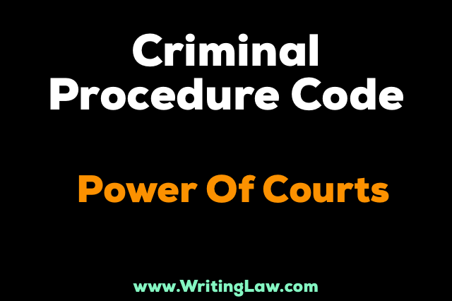 Crpc powers of court