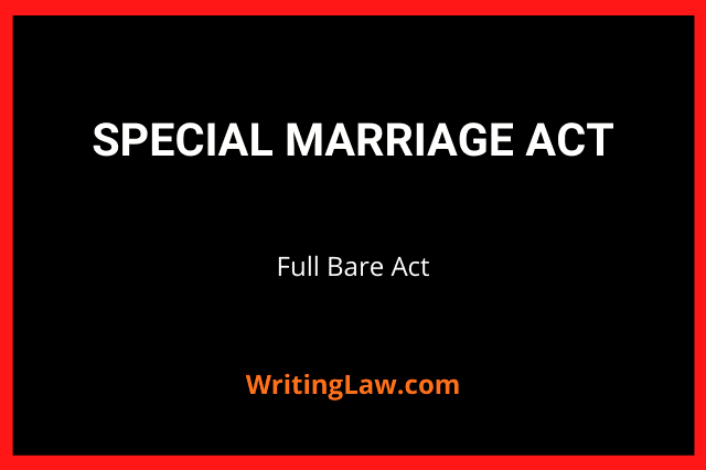 Special Marriage Act