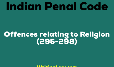 OFFENCES RELATING TO RELIGION