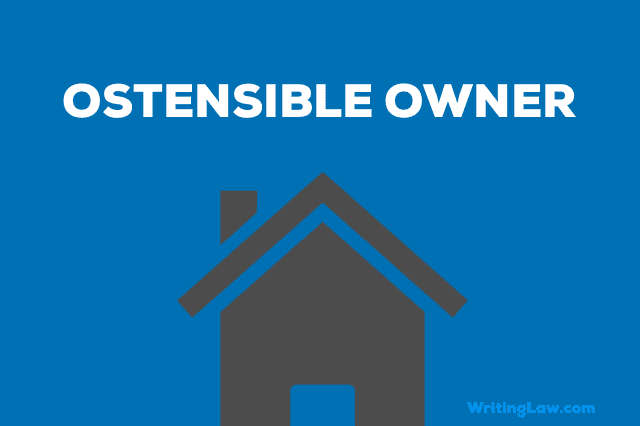 What is Ostensible Owner Under TPA