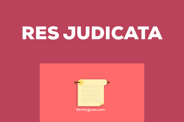 Meaning of Res Judicata in CPC