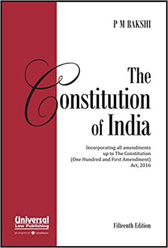 Constitution of India by PM Bakshi