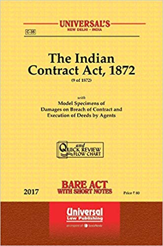 Contract Act Bare Act Universal