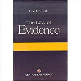 Evidence Act by Batuk lal