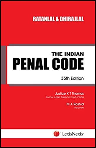 Indian Penal Code by Ratanlal and Dhirajlal