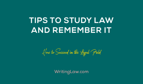 8 Tips To Study Law And Remember It