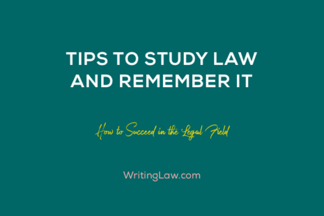 How To Be Successful In Law - WritingLaw