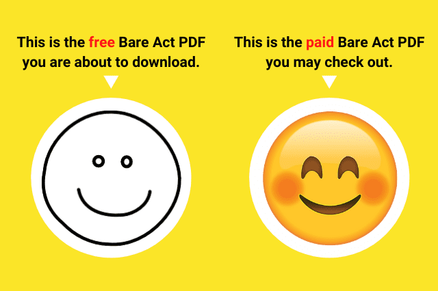 Comparison between WritingLaw free and paid Bare Act PDFs