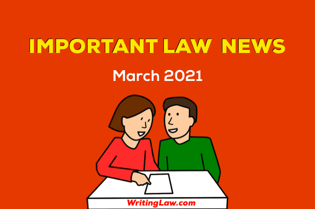 March 2021 - Law News for Students and Advocates