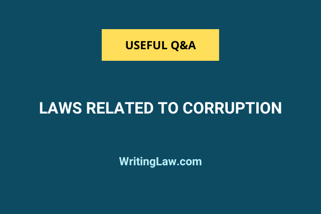 Laws Related to Corruption in India