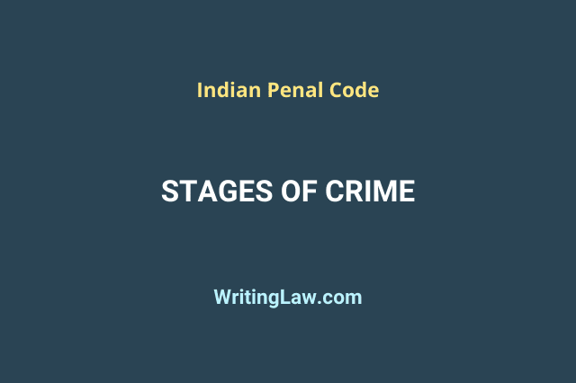 Stages of crime as per IPC