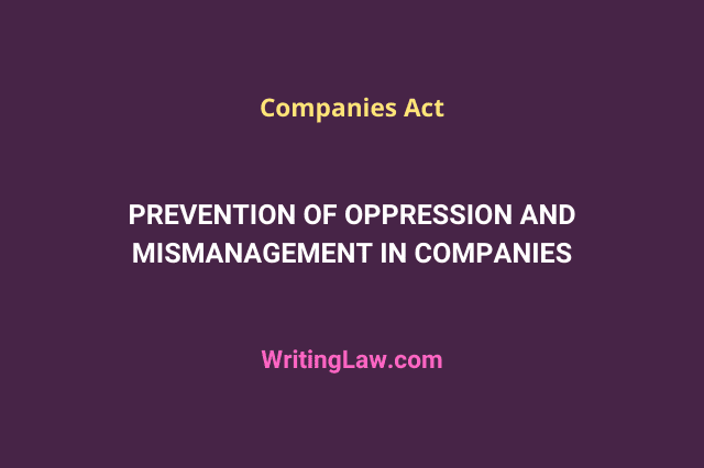 prevention-of-oppression-and-mismanagement-in-companies