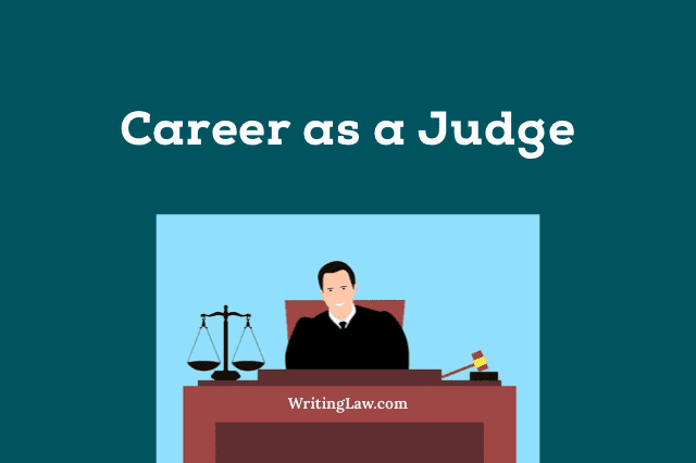 Career as a judge in India