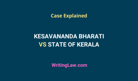 Kesavananda Bharati case explained.