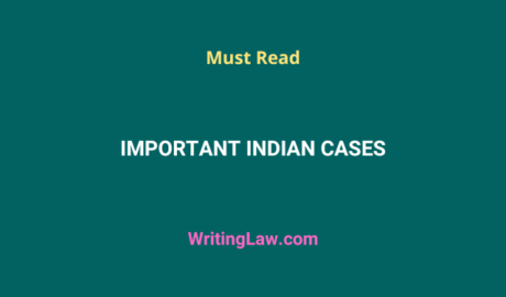 Important Indian Cases of 2022