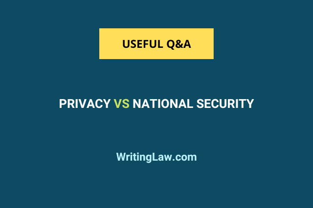 Privacy vs National Security in India