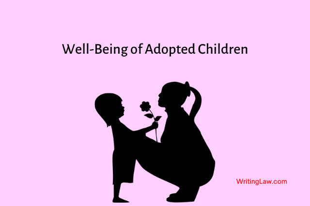 Well-Being of Adopted Children