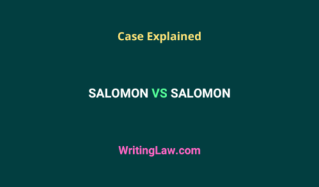 Salomon vs Salomon Case Explained