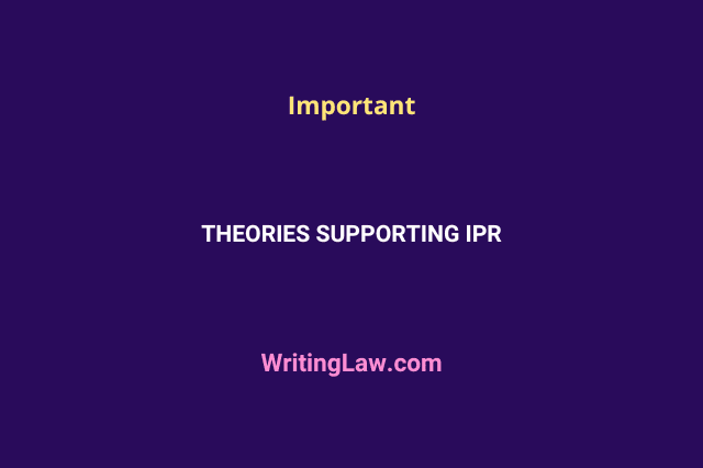 Theories Supporting Existence of IPR