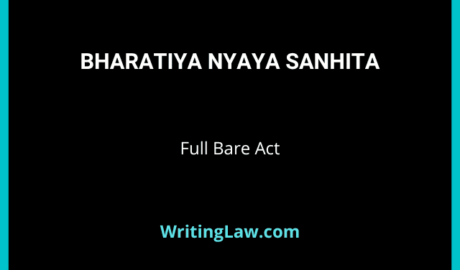 Bharatiya Nyaya Sanhita Bare Act