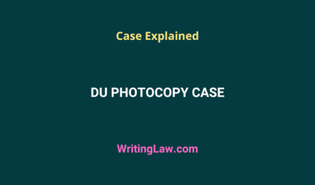 DU Photocopy Case explained