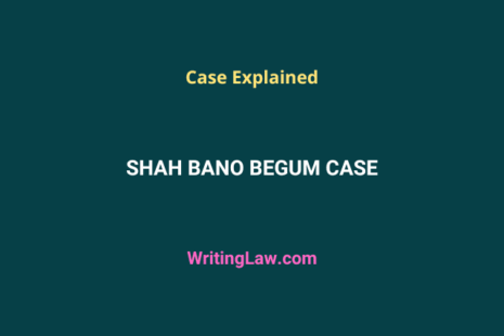 Shah Bano Begum Case Explained in Simple Words
