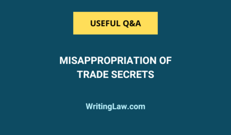 Misappropriation of Trade Secrets