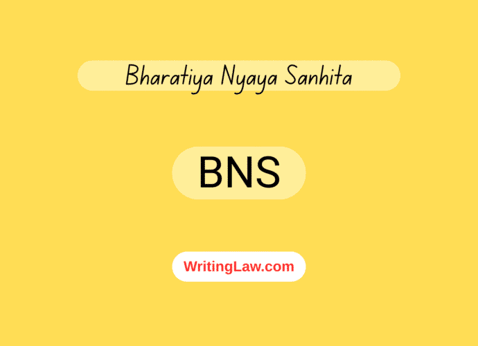 Bharatiya Nyaya Sanhita (BNS)
