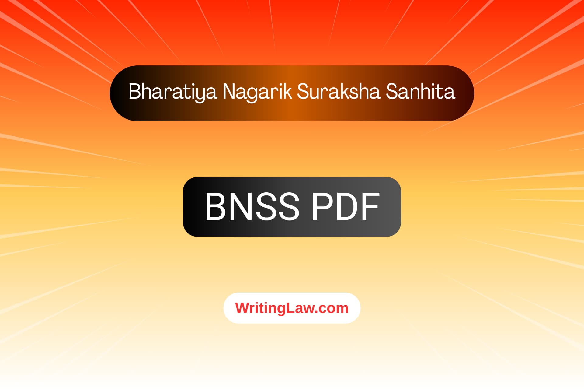 BNSS Bare Act PDF download