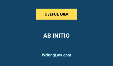 Ab Initio Maxim meaning