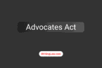 Advocates Act by WritingLaw